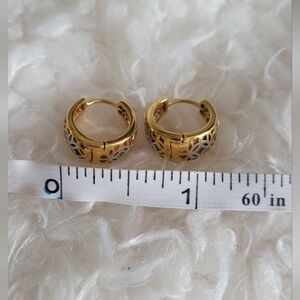 Elegant Gold-Filled Hoop Earrings